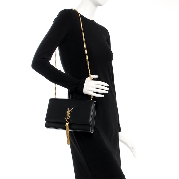 Saint Laurent Smooth Calfskin
medium Monogram Kate shoulder bag - Picture 8 of 8